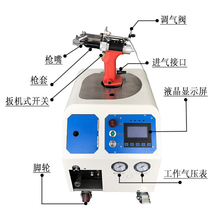 飛效自動(dòng)拉釘機(jī)飛效自動(dòng)拉鉚機(jī) 飛效自動(dòng)鉚釘機(jī) 飛效自動(dòng)抽芯鉚釘機(jī) 結(jié)構(gòu)圖